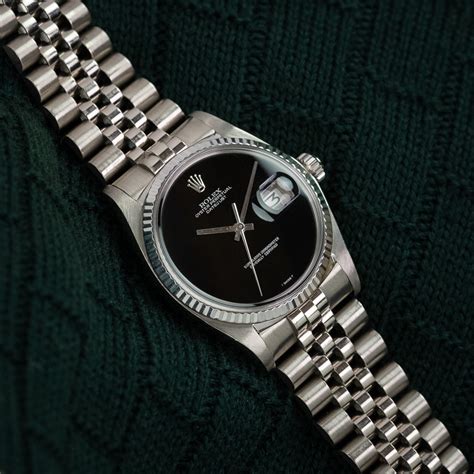 rolex 1601 onyx dial|rolex datejust ref 1601.